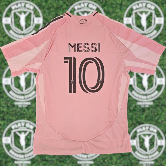Men's Inter Miami Home 2025 Messi Player version Jersey-Clearance - Picture 2 of 4